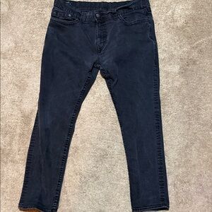 Geno Relaxed Black Denim
